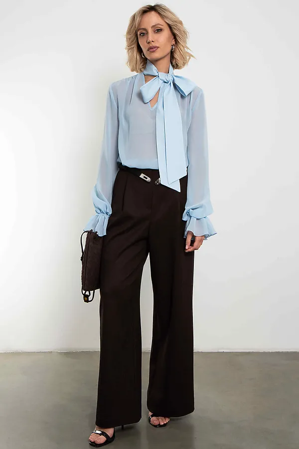 Блуза Элегия KOSMOS, голубой - фото 2