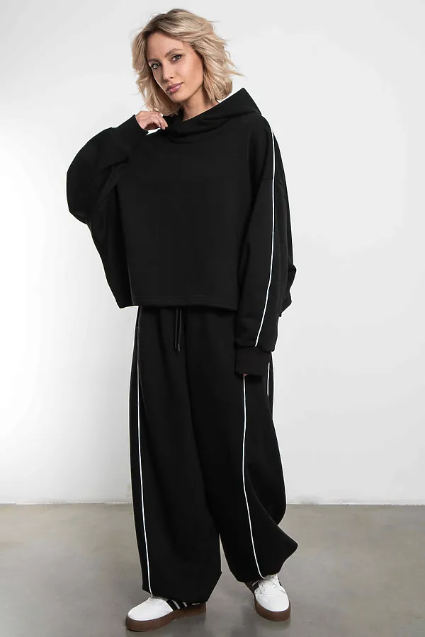 Худи Линия света KOSMOS, черный - фото 2