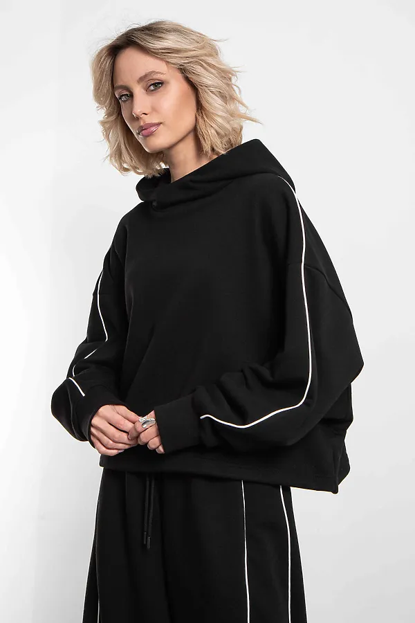 Худи Линия света KOSMOS, черный - фото 2