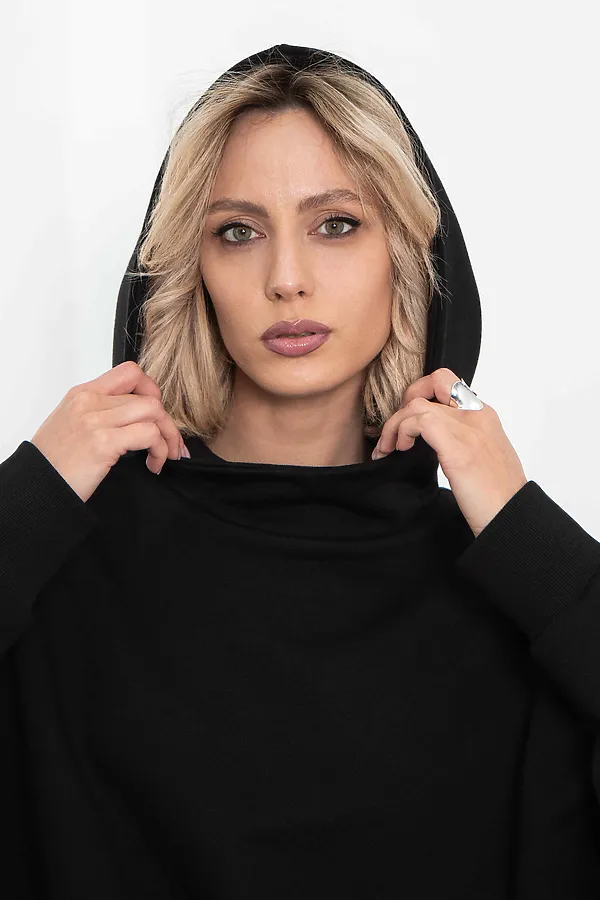 Худи Линия света KOSMOS, черный - фото 2