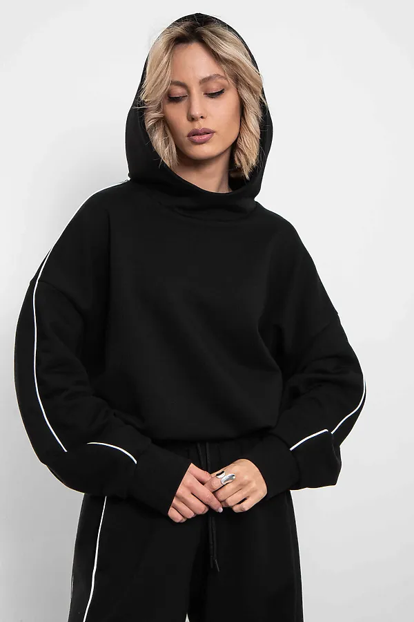 Худи Линия света KOSMOS, черный - фото 2