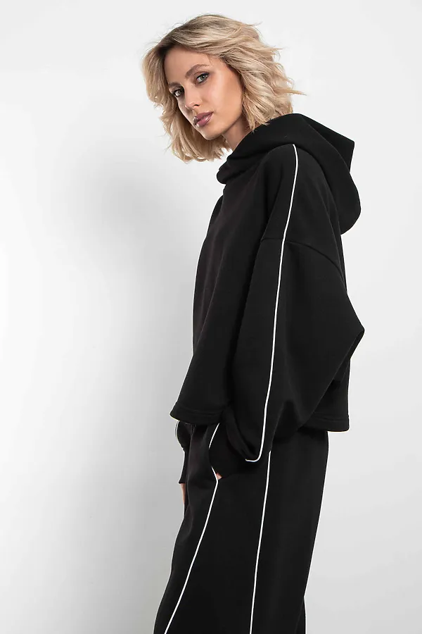 Худи Линия света KOSMOS, черный - фото 2