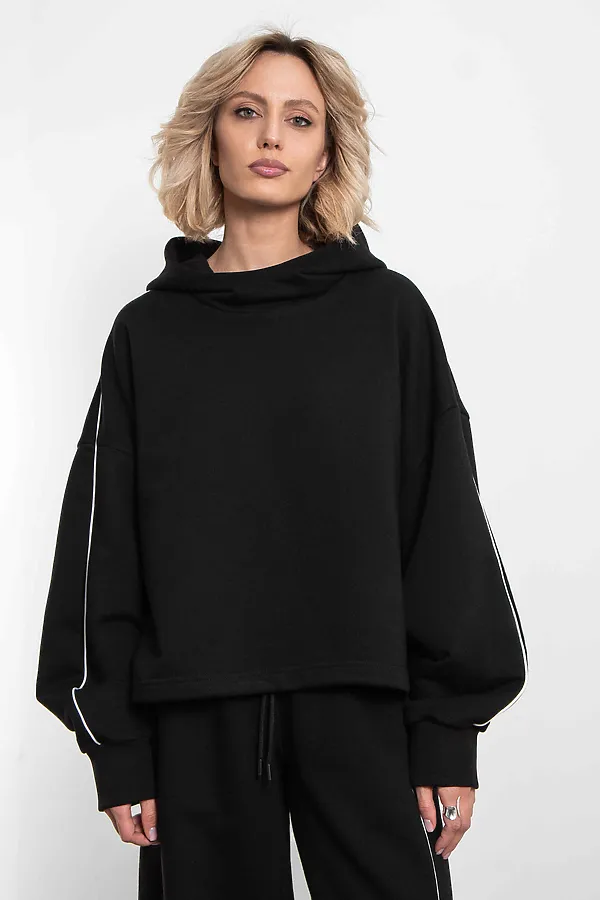 Худи Линия света KOSMOS, черный - фото 2