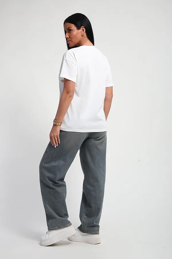 Футболка 85667 НАТАЛИ, белый - фото 2