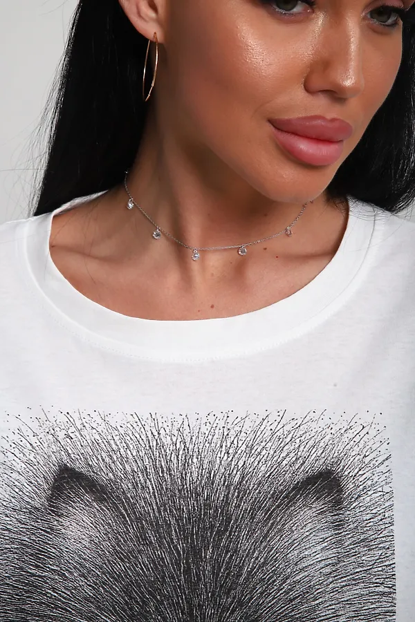 Футболка 85667 НАТАЛИ, белый - фото 2