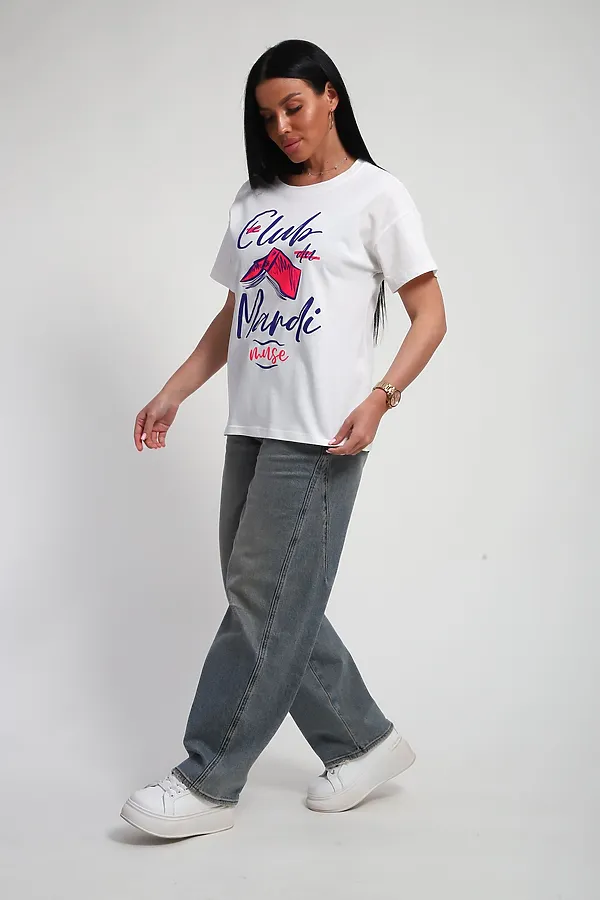 Футболка 85666 НАТАЛИ, белый - фото 2