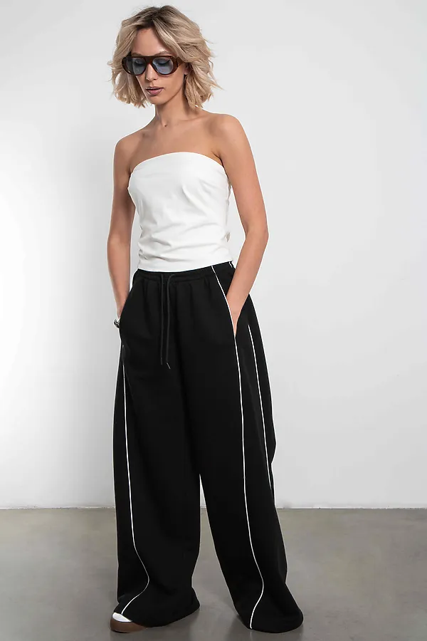 Брюки Линия света KOSMOS, черный - фото 2