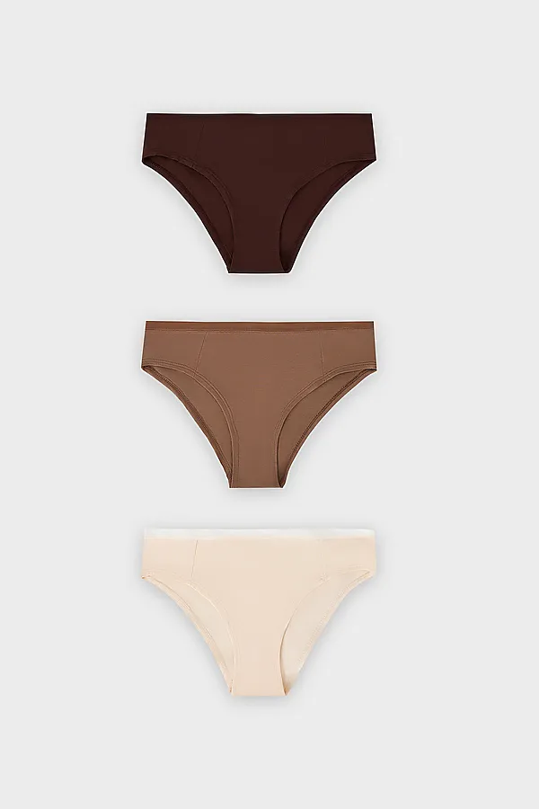 Трусы женские (3шт.) MARK FORMELLE, сливочное масло - фото 2