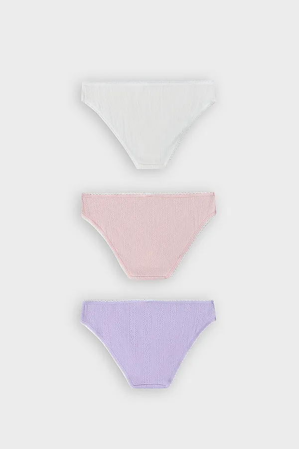 Трусы женские (3шт.) MARK FORMELLE, сиреневый - фото 2