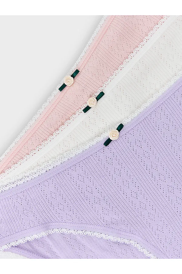 Трусы женские (3шт.) MARK FORMELLE, сиреневый - фото 2