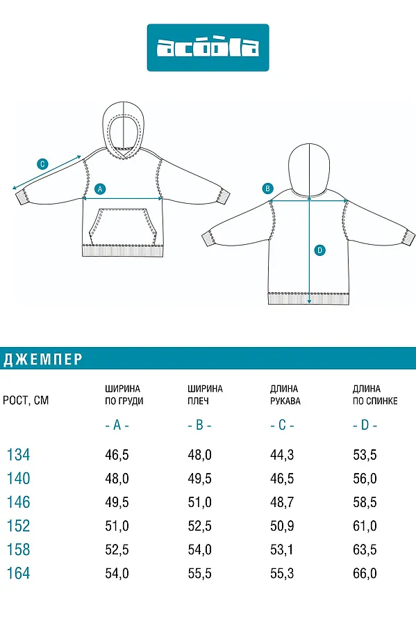 Джемпер ACOOLA, графитовый - фото 2