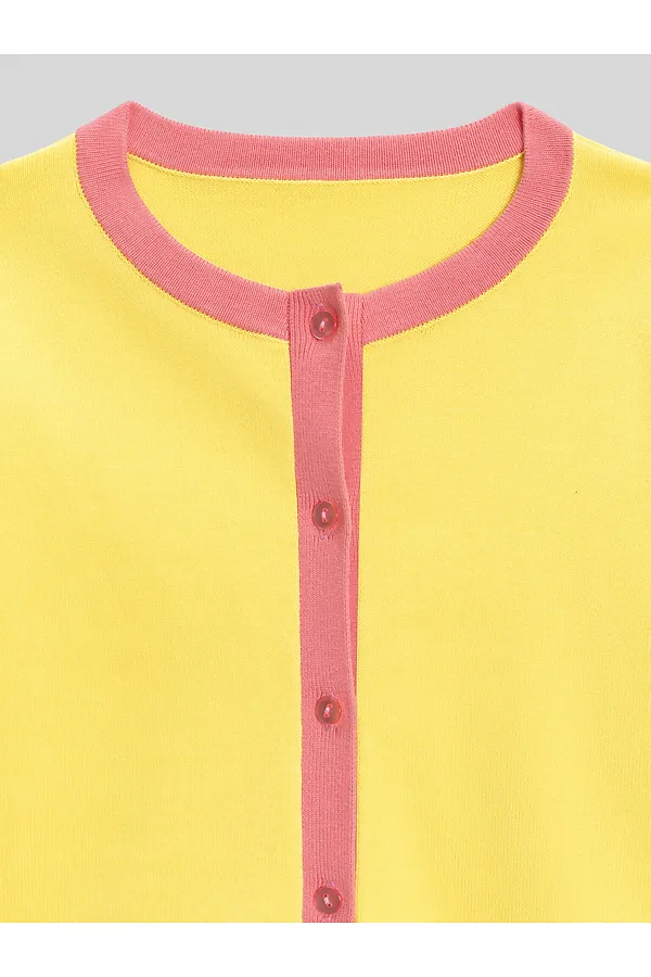 Кардиган ACOOLA, желтый - фото 2