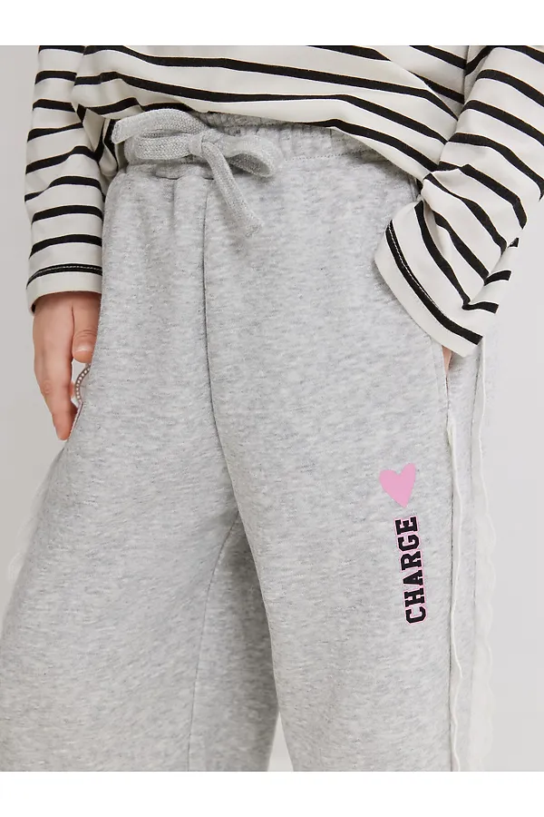 Брюки ACOOLA, серый меланж - фото 2