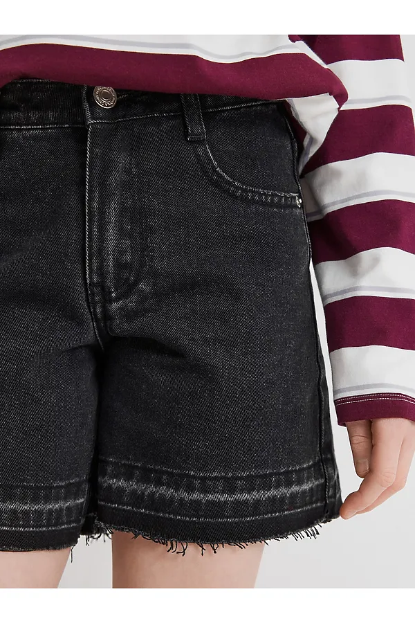 Шорты джинсовые ACOOLA, черный - фото 2