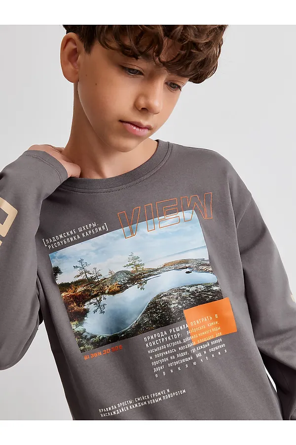 Джемпер ACOOLA, серо-коричневый - фото 2