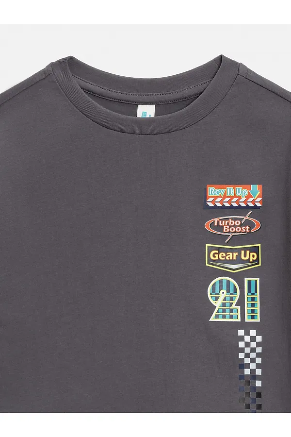 Футболка ACOOLA, темно-серый - фото 2