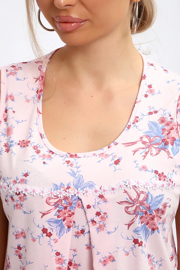 Сорочка 30148 НАТАЛИ, розовый - фото 2