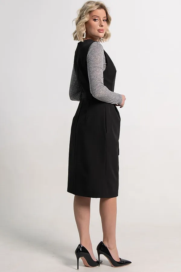 Платье Анфиса LADY TAIGA, черное - фото 2