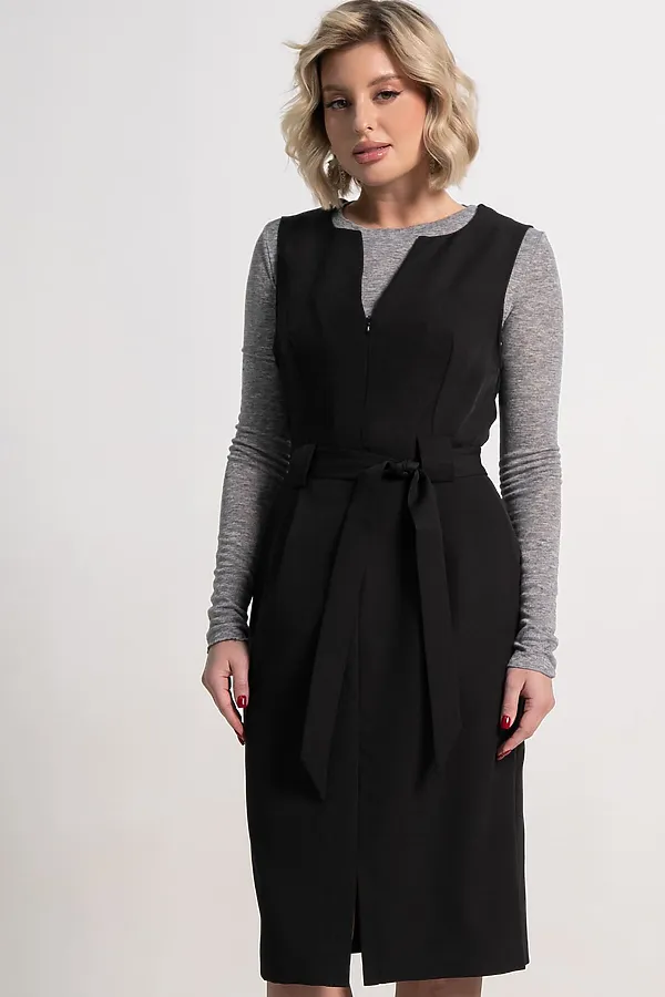 Платье Анфиса LADY TAIGA, черное - фото 2