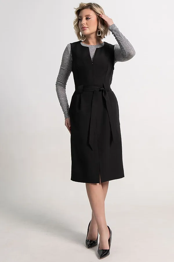 Платье Анфиса LADY TAIGA, черное - фото 2