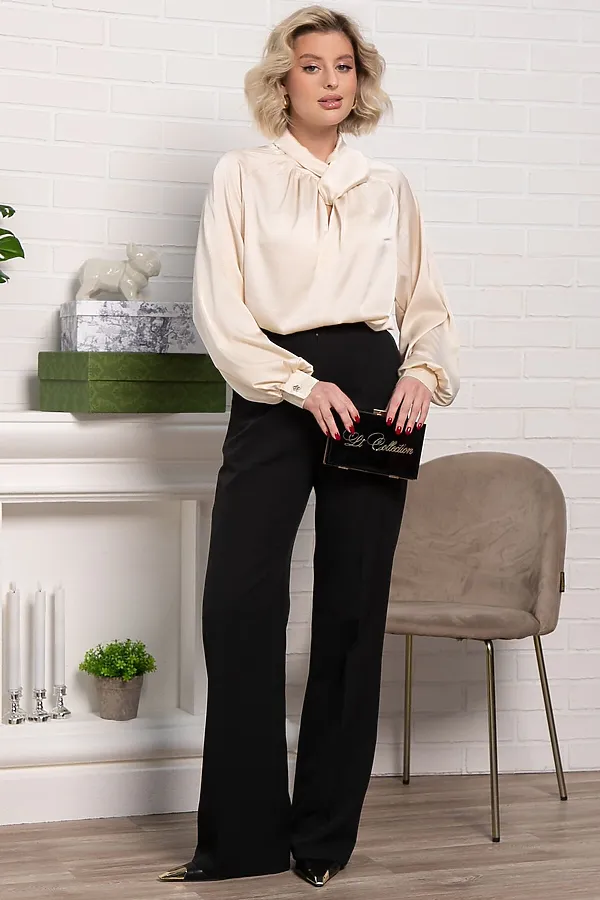 Блуза Элеонора LADY TAIGA, жемчуг - фото 2