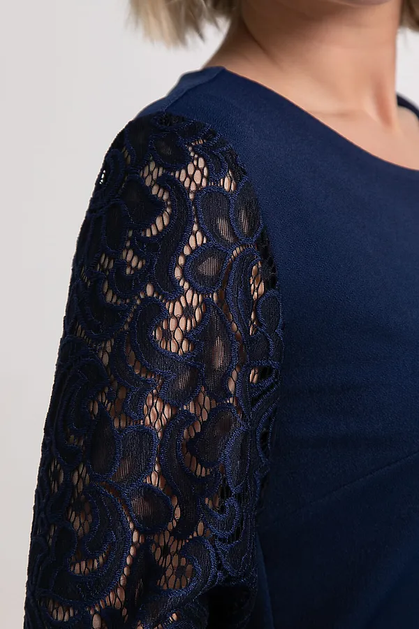 Платье Шарли LADY TAIGA, темно-синее - фото 2