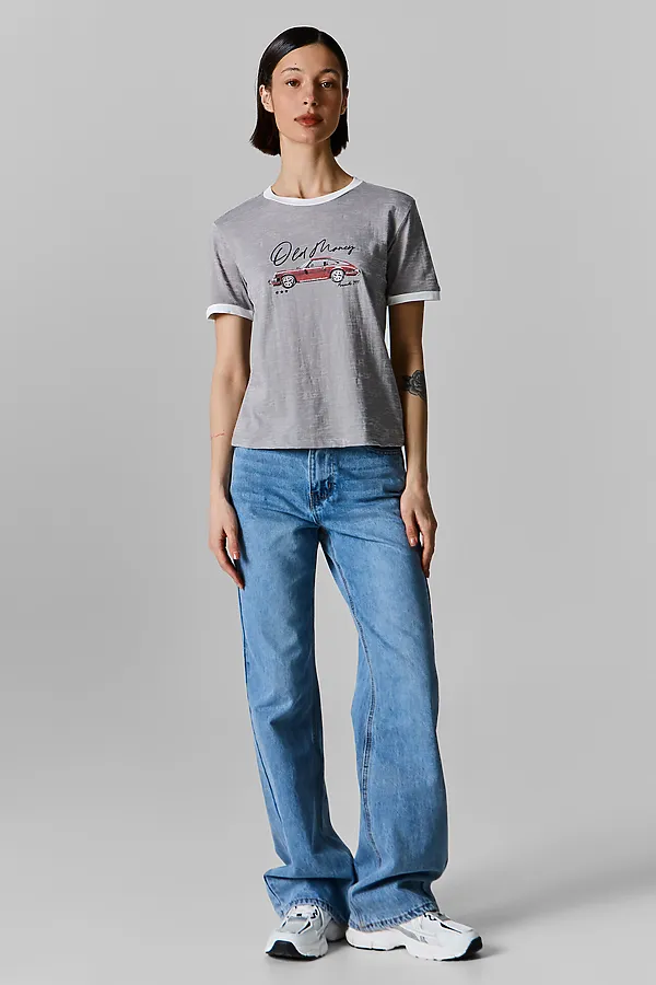 Джемпер женский MARK FORMELLE, серый +печать - фото 2