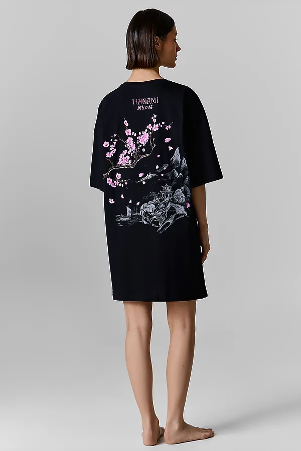 Туника женская MARK FORMELLE, черный +печать7 - фото 2