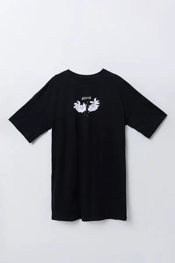 Туника женская MARK FORMELLE, черный +печать7 - фото 2