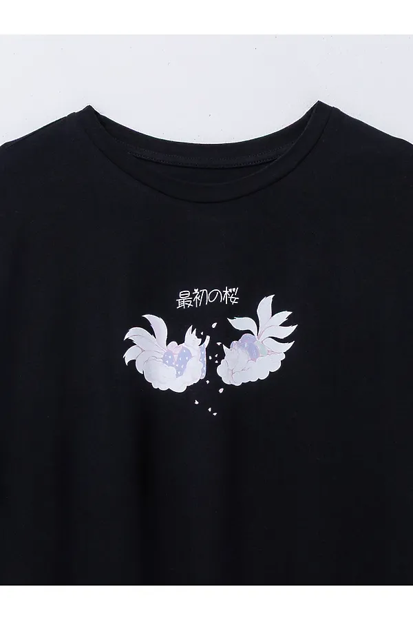 Туника женская MARK FORMELLE, черный +печать7 - фото 2