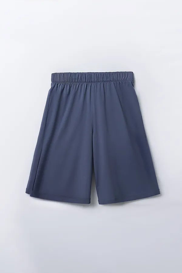 Комплект для мальчиков (джемпер, шорты) MARK FORMELLE, темное небо +печать - фото 2