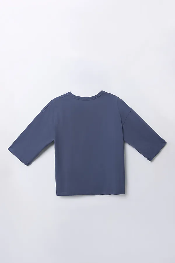 Комплект для мальчиков (джемпер, шорты) MARK FORMELLE, темное небо +печать - фото 2