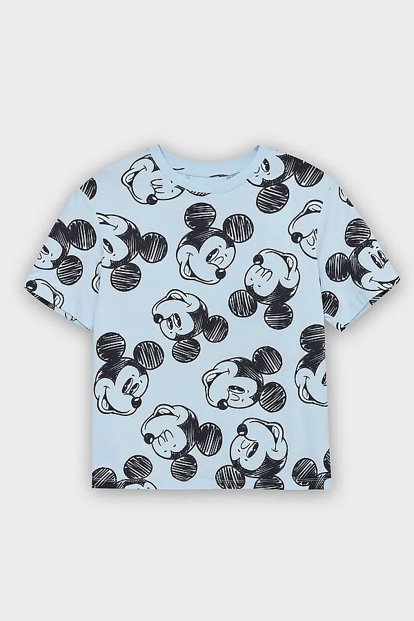 Комплект для мальчиков (джемпер, шорты) MARK FORMELLE, мышата на голубом небе - фото 2