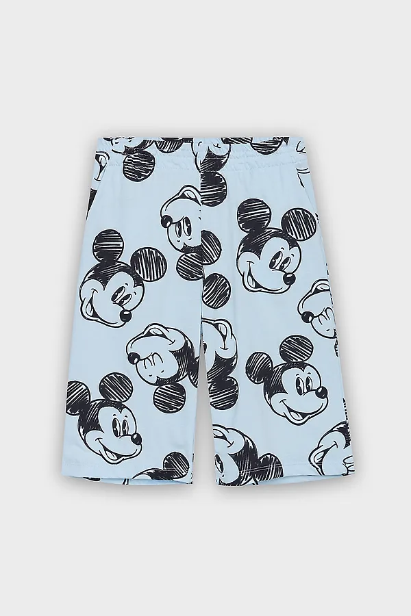 Комплект для мальчиков (джемпер, шорты) MARK FORMELLE, мышата на голубом небе - фото 2