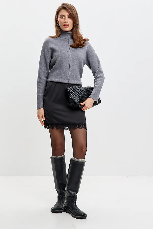 Юбка М-16 НАТАЛИ, черный - фото 2