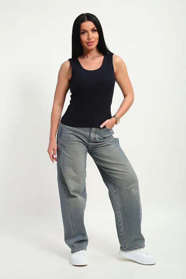 Майка 19137 НАТАЛИ, черный - фото 2