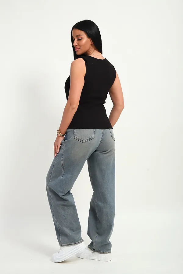 Майка 19137 НАТАЛИ, черный - фото 2