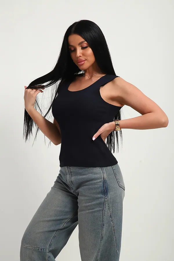 Майка 19137 НАТАЛИ, черный - фото 2