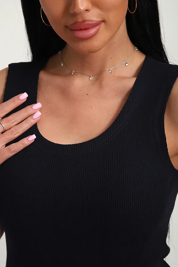 Майка 19137 НАТАЛИ, черный - фото 2