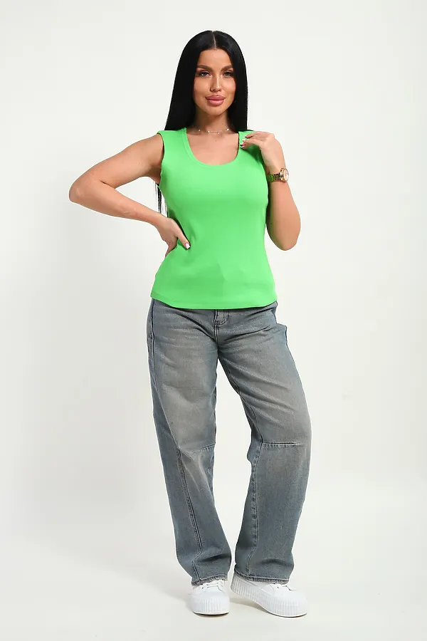 Майка 19137 НАТАЛИ, зеленый - фото 2