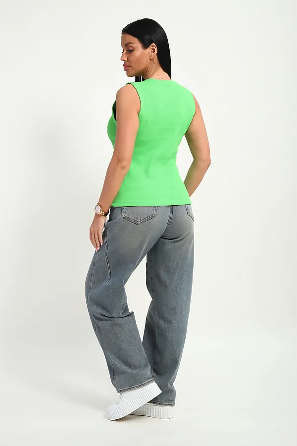 Майка 19137 НАТАЛИ, зеленый - фото 2