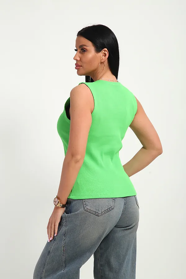 Майка 19137 НАТАЛИ, зеленый - фото 2