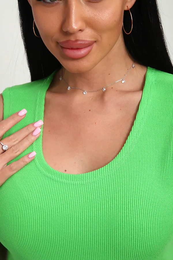 Майка 19137 НАТАЛИ, зеленый - фото 2