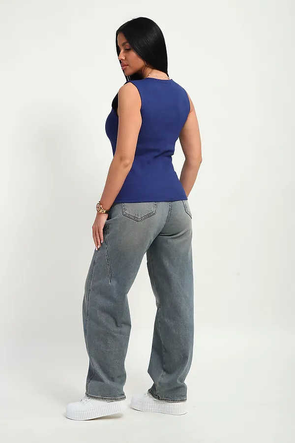 Майка 19137 НАТАЛИ, темно-синий - фото 2