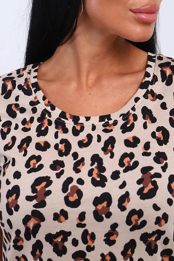 Костюм с брюками 74727 НАТАЛИ, леопардовый - фото 2