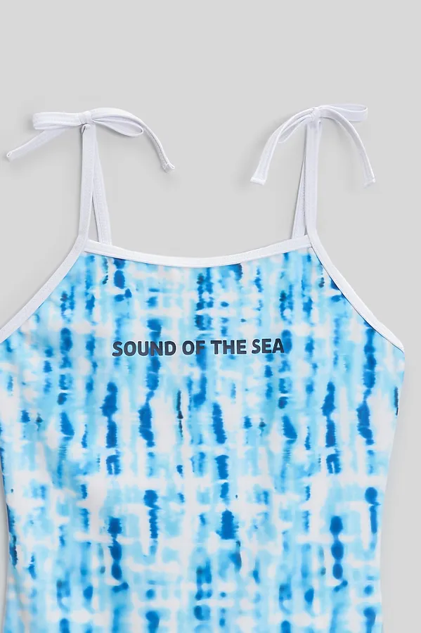 Купальник ACOOLA, бело-голубой - фото 2