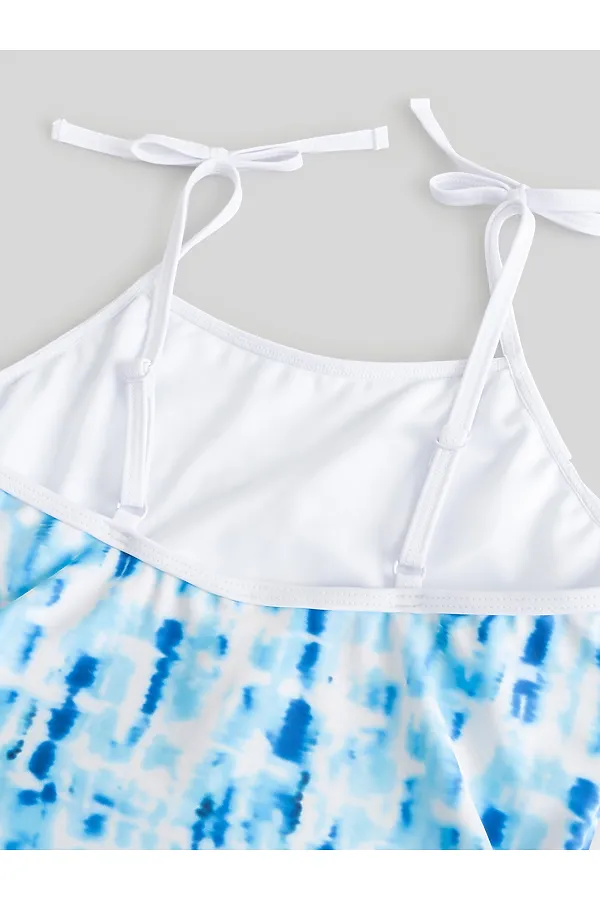 Купальник ACOOLA, бело-голубой - фото 2