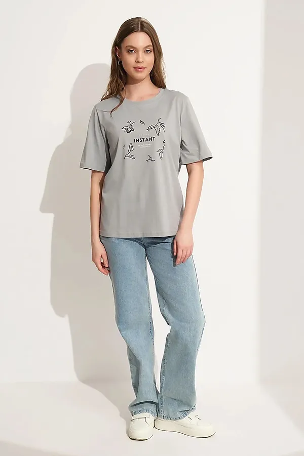 Футболка CLEVER, серый - фото 2