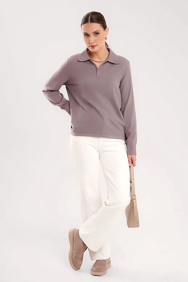 Джемпер CLEVER, серый - фото 2