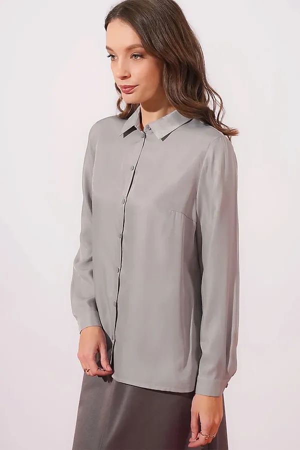 Блузка CLEVER, серый - фото 2